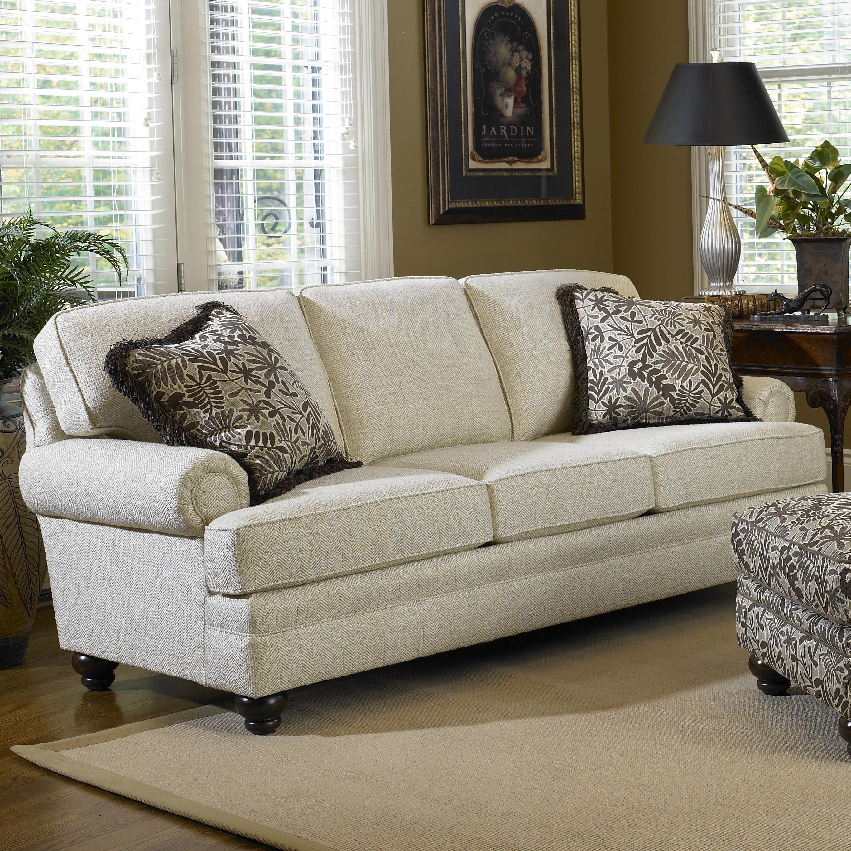 Smith Brothers Build Your Own (5000 Series) Sofa with Turned Legs